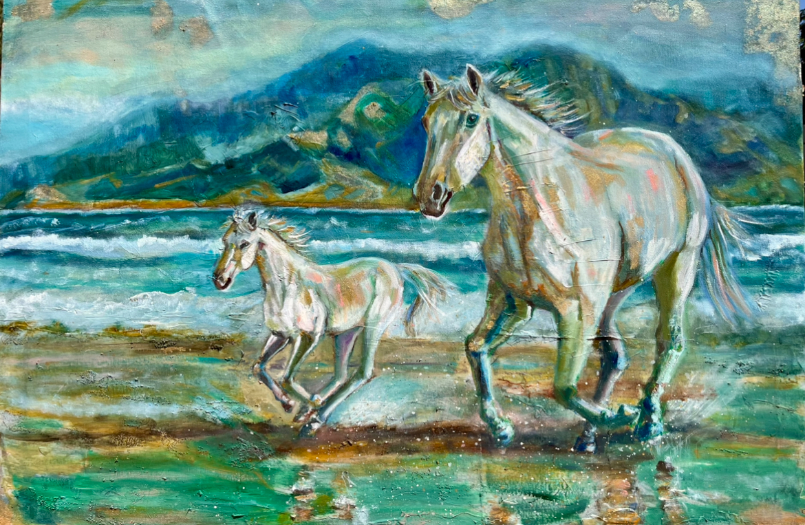 Painting 13: Seaside Sprint